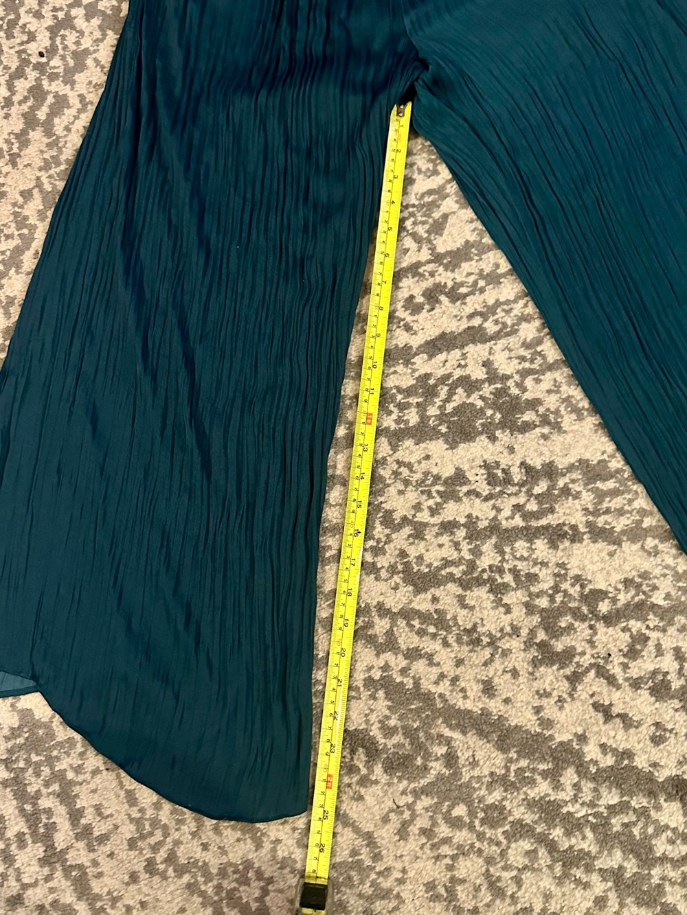 Banana Republic Dark Green Pleated Halter Jumpsuit - Picture 8 of 9